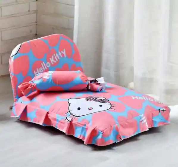 Lettino Cani Gatti con Schienale Colorato - Comfort by Dog Moda