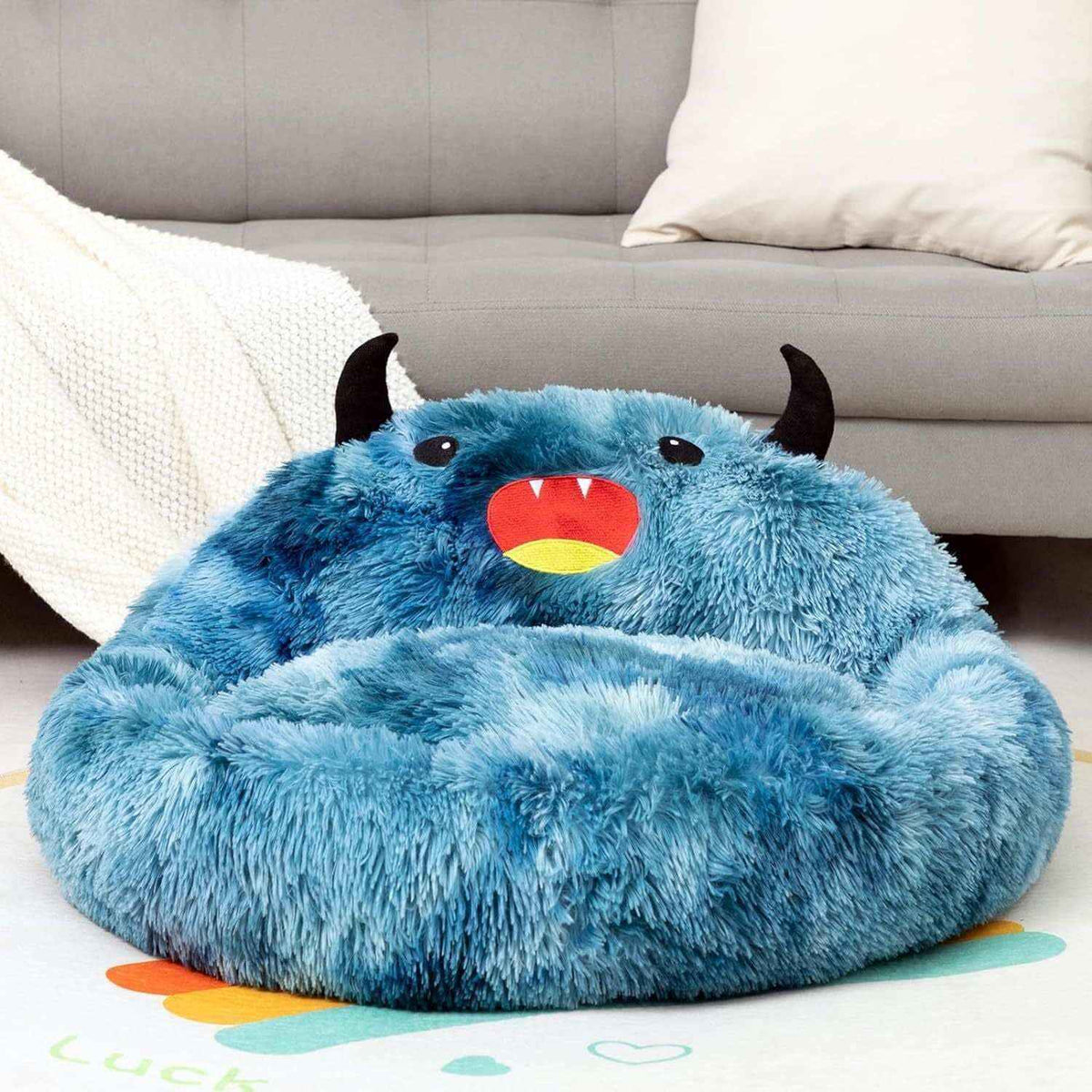 Cuccia Pelosa "Monster" per Cani e Gatti β Calda e Morbida by Dog Moda