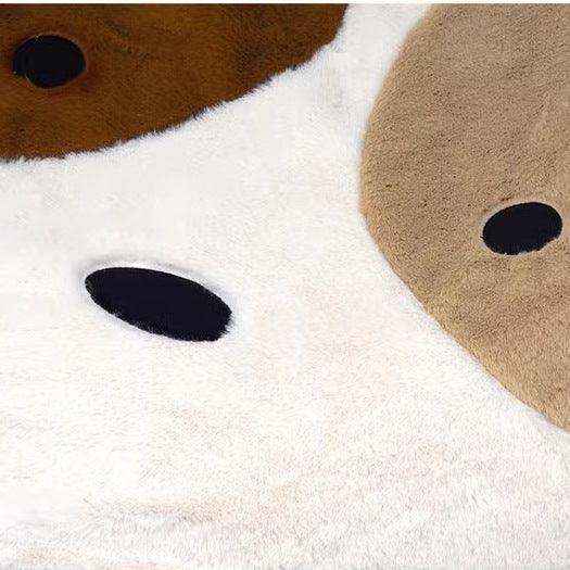 Cuccia Tonda per Cani "Toby" con Design a Musetto e Fondo Antiscivolo by Dog Moda