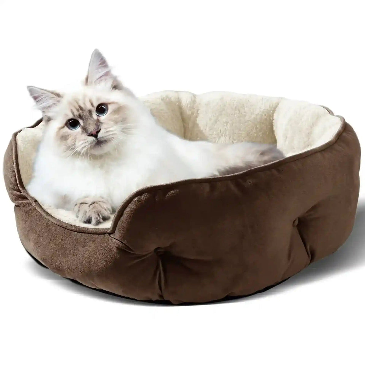 Cuccia Tonda “Nido di Coccole” per Cani Piccoli e Medi by Dog Moda