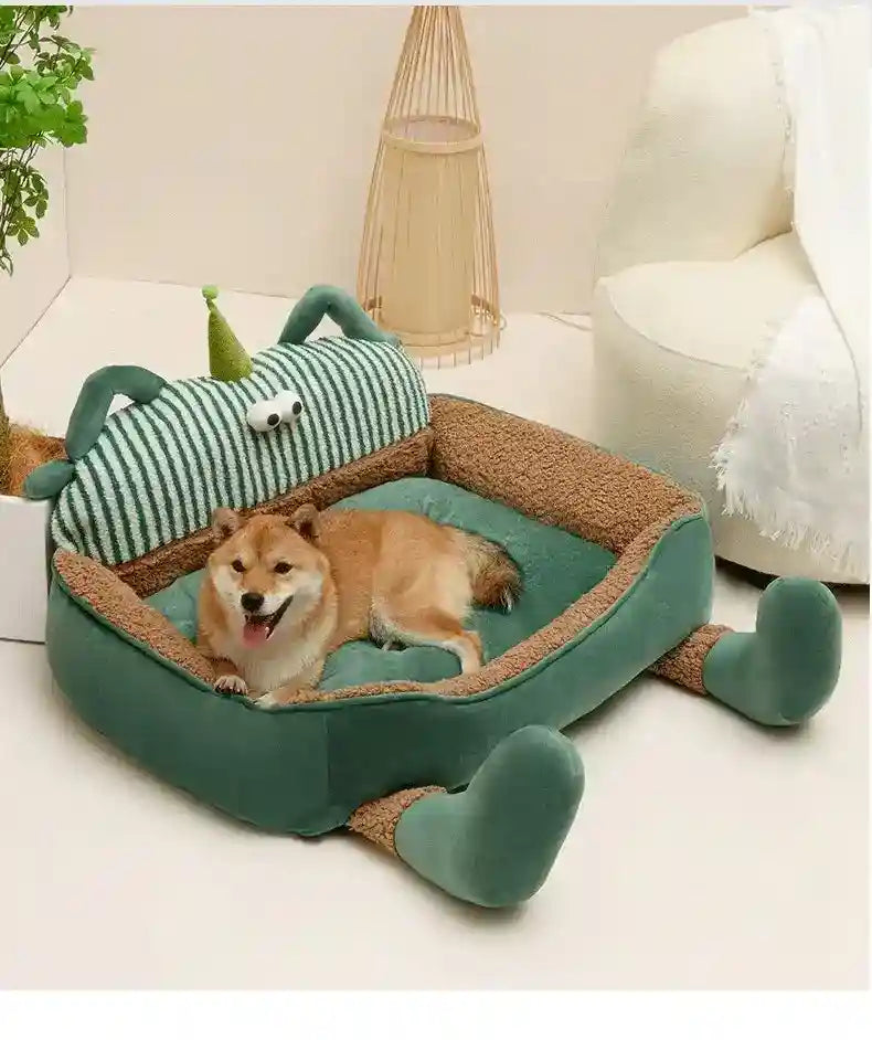 Cuccia per Cani "Joker" Lavabile con Fondo Antiscivolo e Design Unico by Dog Moda