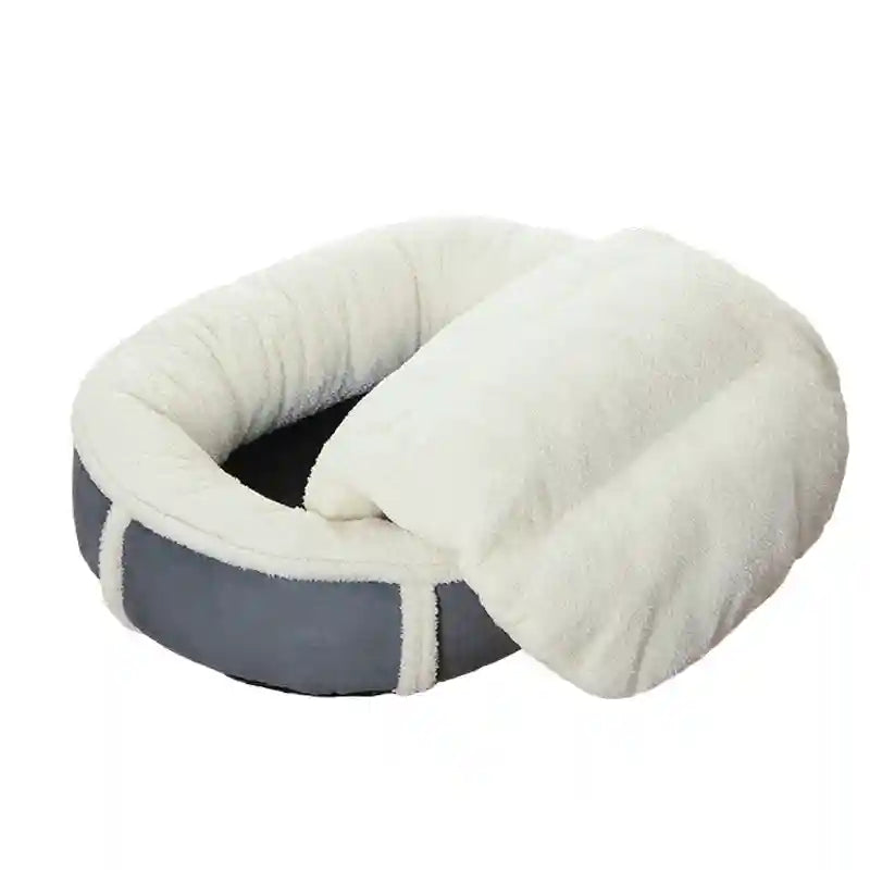 Cuccia Ovale in Pile Pelo d'Agnello per Cani e Gatti by Dog Moda