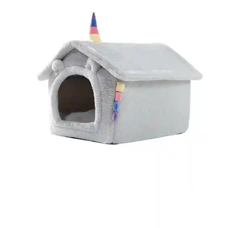 Casetta per Cani e Gatti Ripiegabile con Fondo Antiscivolo – Comfort e Praticità Ovunque by Dog Moda