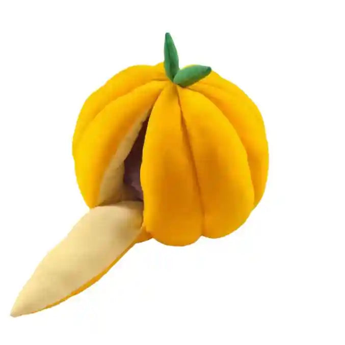 Cuccia Grotta Zucca per Gatti - Calda e Chiusa by Dog Moda