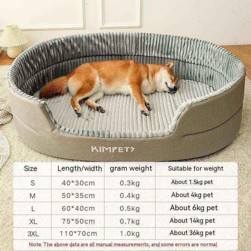 Lettino per Cani con Sponde Alte "Caterina" - Comfort e Protezione per il Tuo Amico a Quattro Zampe by Dog Moda
