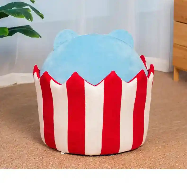 Cuccia per gatti e cani piccoli "PopCorn" β Design Unico e Accogliente by Dog Moda