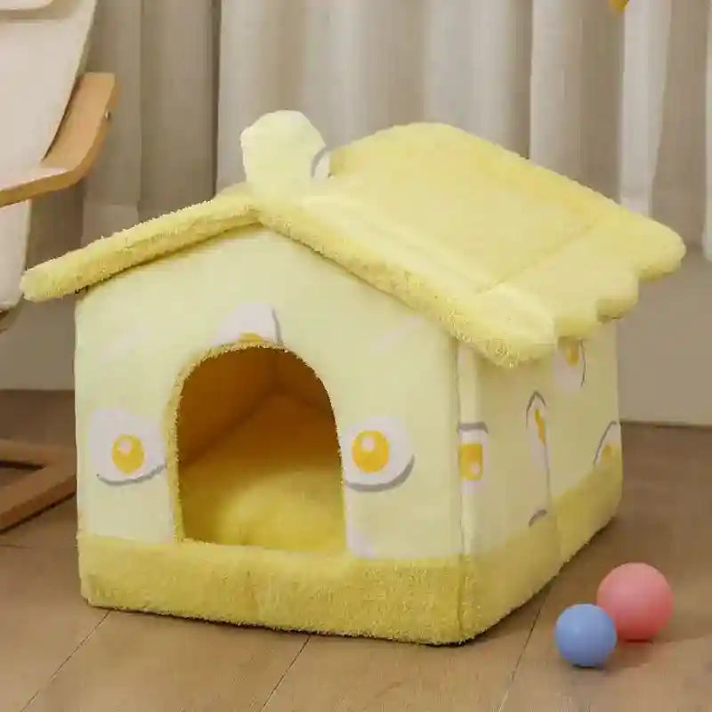 Casetta per Cani e Gatti "Hansel e Gretel" – Comfort e Design Fiabesco per i Tuoi Amici a Quattro Zampe by Innopet