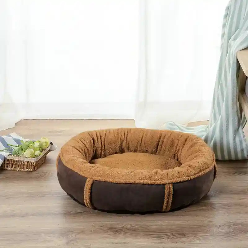 Cuccia Ovale in Pile Pelo d'Agnello per Cani e Gatti by Dog Moda