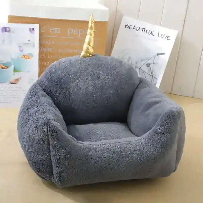 Cuccia Unicorno per Cani e Gatti - Morbido Pile Imbottito by Dog Moda