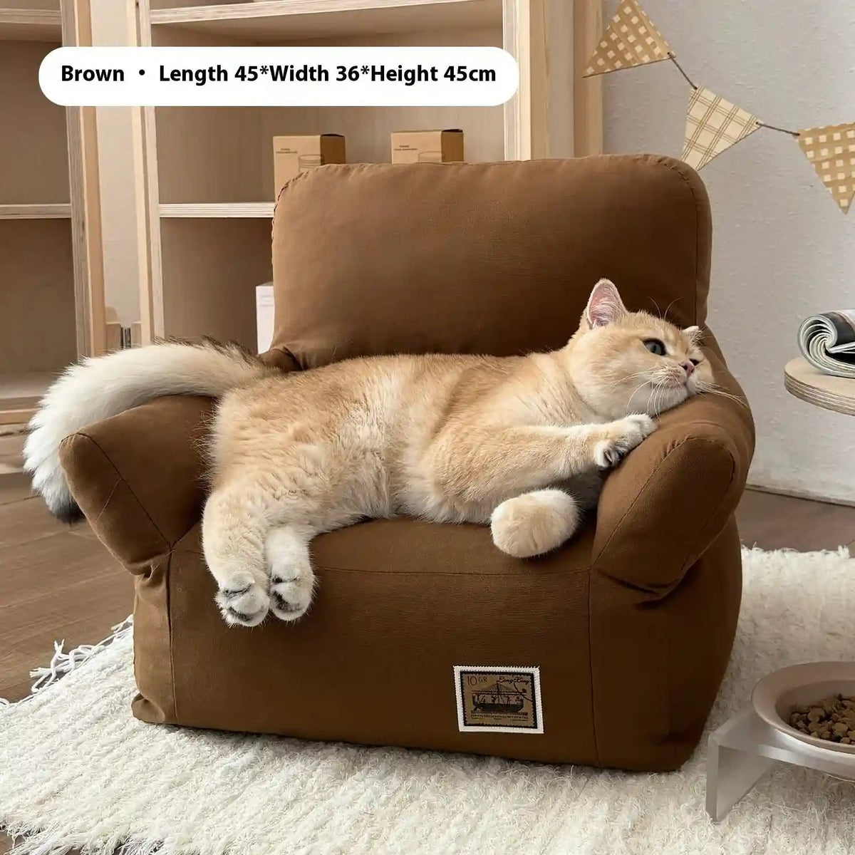 Cuccia Poltroncina Sofa per Gatti - Comfort Premium by null