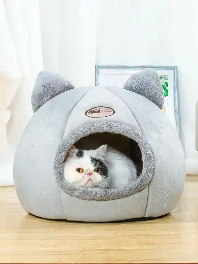 Cuccia per Gatti "Kiki" – Letto Enclosed Morbido e Caldo by Dog Moda