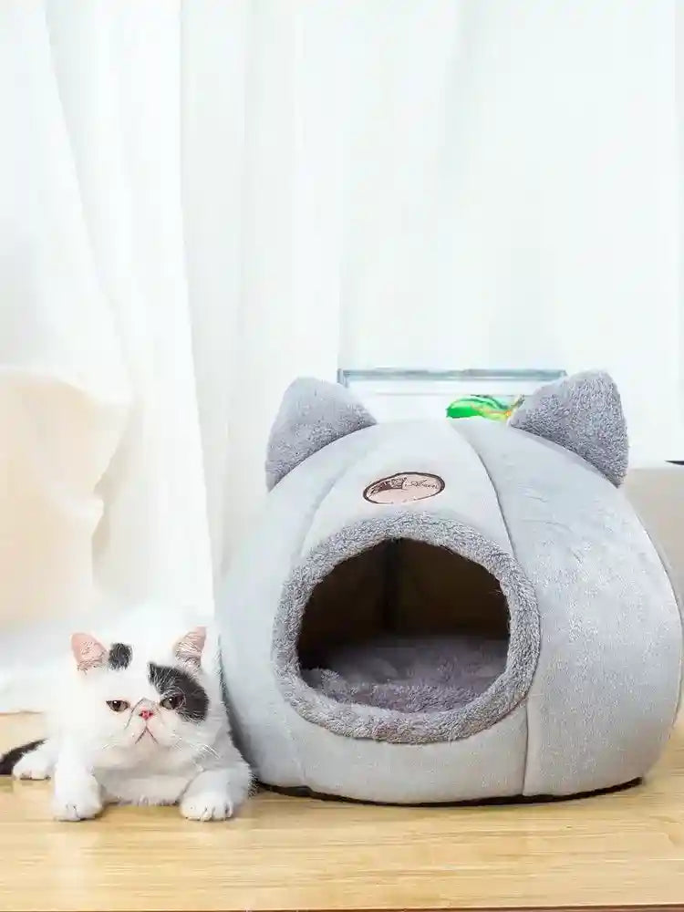 Cuccia per Gatti "Kiki" – Letto Enclosed Morbido e Caldo by Dog Moda