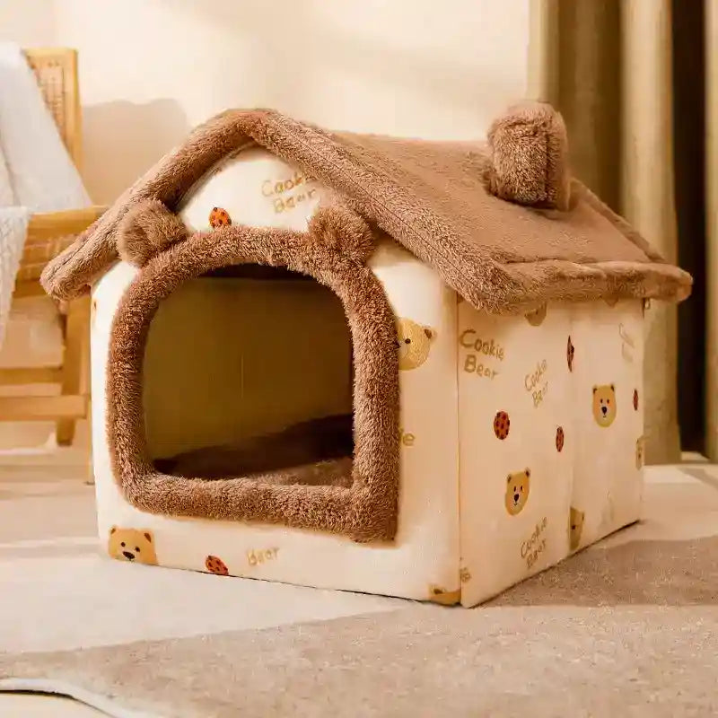 Casetta per Cani e Gatti "Hansel e Gretel" – Comfort e Design Fiabesco per i Tuoi Amici a Quattro Zampe by Innopet