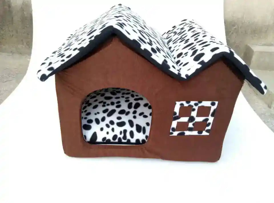 Cuccia Cani Gatti Casetta Calda - Cuscino Removibile by Dog Moda