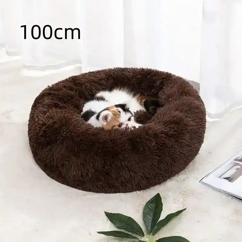 Cuccia Tonda Pile Cani Gatti Imbottita Antiscivolo by Dog Moda