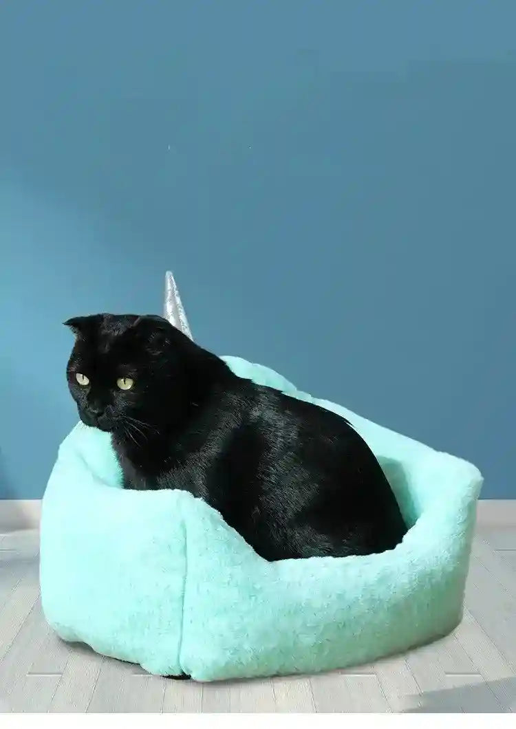 Cuccia Unicorno per Cani e Gatti - Morbido Pile Imbottito by Dog Moda