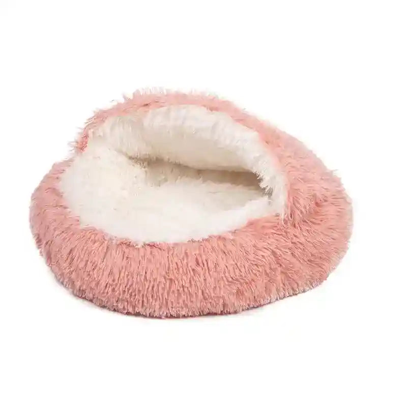 Cuccia Tonda Cani Gatti Pile Lungo Coperta Calda Inverno by Dog Moda