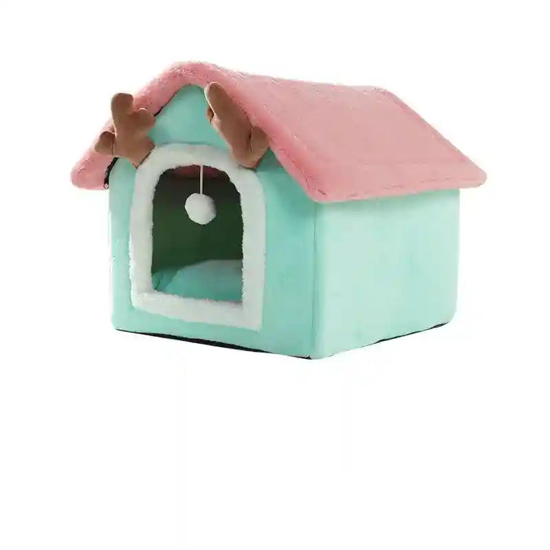 Casetta per Cani e Gatti Ripiegabile con Fondo Antiscivolo – Comfort e Praticità Ovunque by Dog Moda