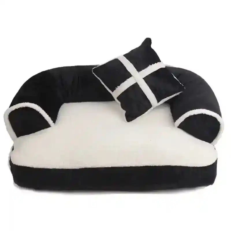 Cuccia Cane Gatto con Schienale Sfoderabile - 3 Colori by Dog Moda