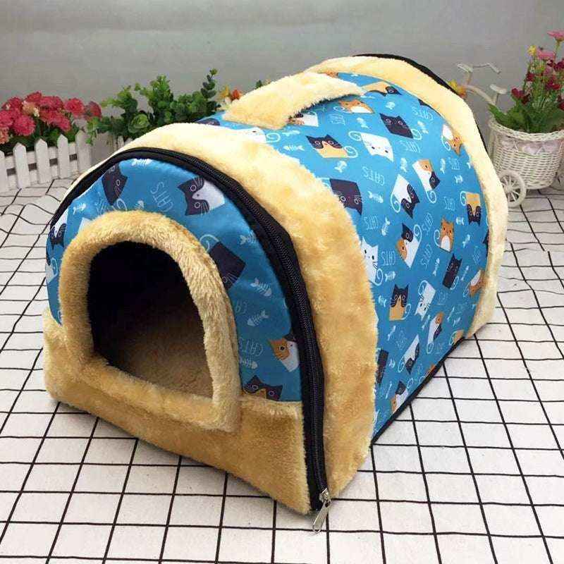 Cuccia Pieghevole per Cani e Gatti - Morbido Nido