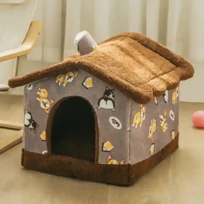 Casetta per Cani e Gatti "Hansel e Gretel" – Comfort e Design Fiabesco per i Tuoi Amici a Quattro Zampe by Innopet
